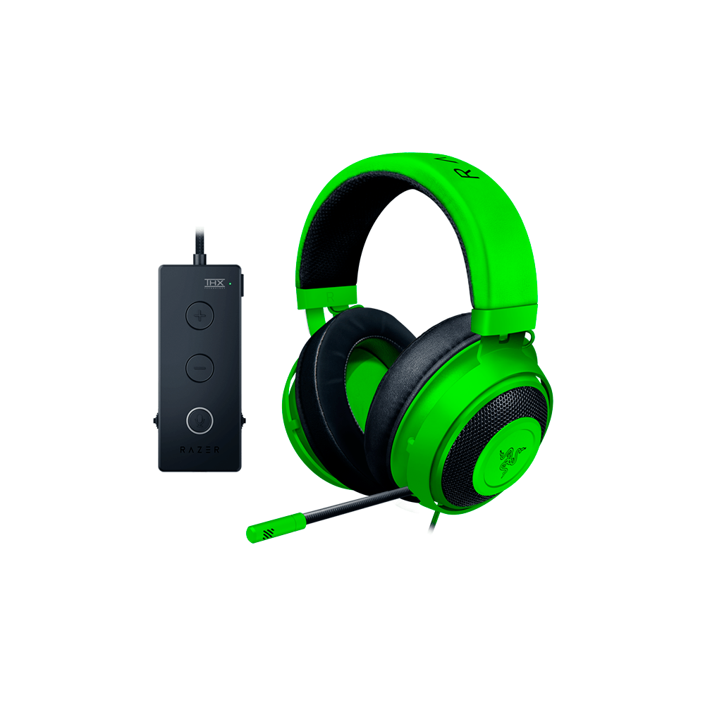 Headset Razer Gamer Kraken Tournament | Verde - Fujioka Distribuidor