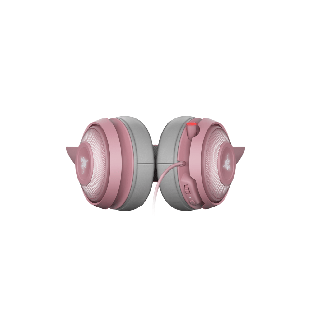 Headset Razer Gamer Kraken Kitty Chroma Quartz USB | Rosa