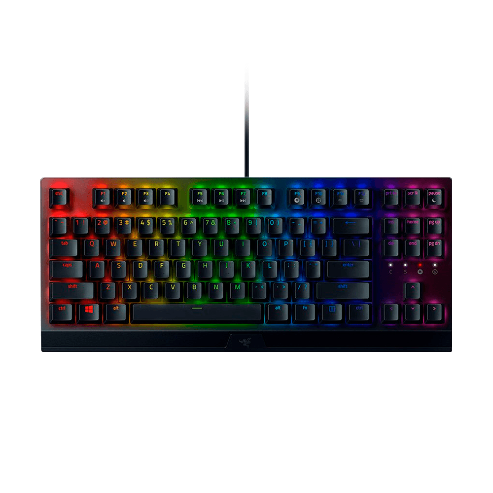 Teclado Razer Gamer BlackWidow V3 Tenkeyless RGB | Preto - Fujioka