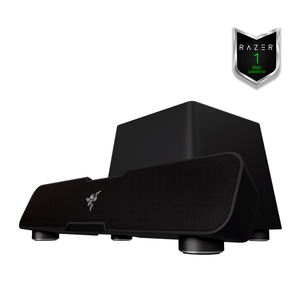 Soundbar Razer Gamer Leviathan Gaming Preto Fujioka Distribuidor