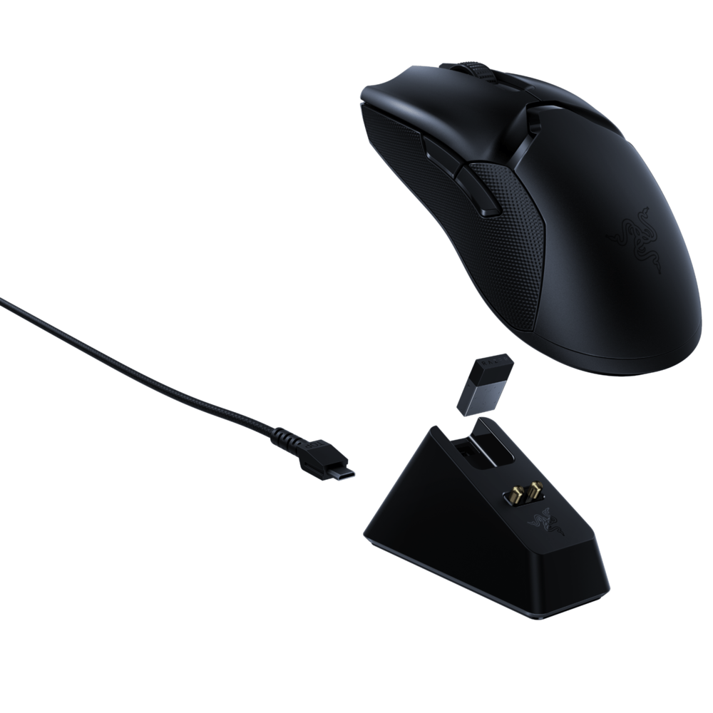Mouse Razer Gamer Viper Ultimate Wireless com Dock de carregamento