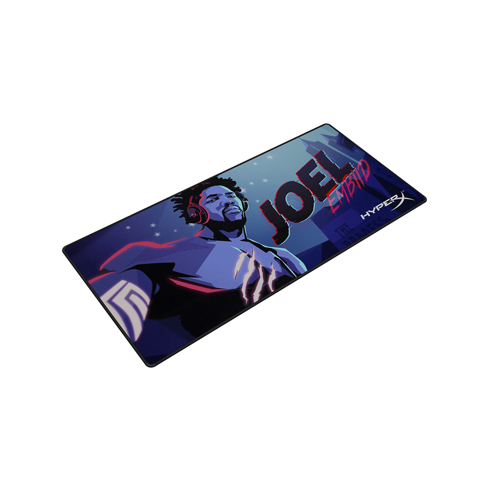 Mouse Pad Gamer Hyperx Heroes Edição Limitada Joel EmbiidXL