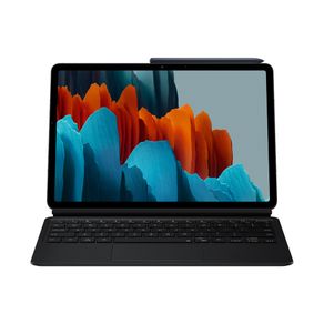 Capa Samsung Teclado Tab S7 Preto DF - 278311