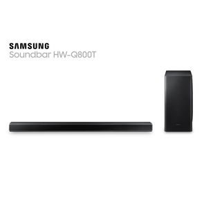 Soundbar Samsung HW-Q800T Com 3.1.2 Canais, Potência de 330W, Subwoofer Sem Fio, Dolby Atmos e Acoustic Beam Bivolt | Preto DF - 40497