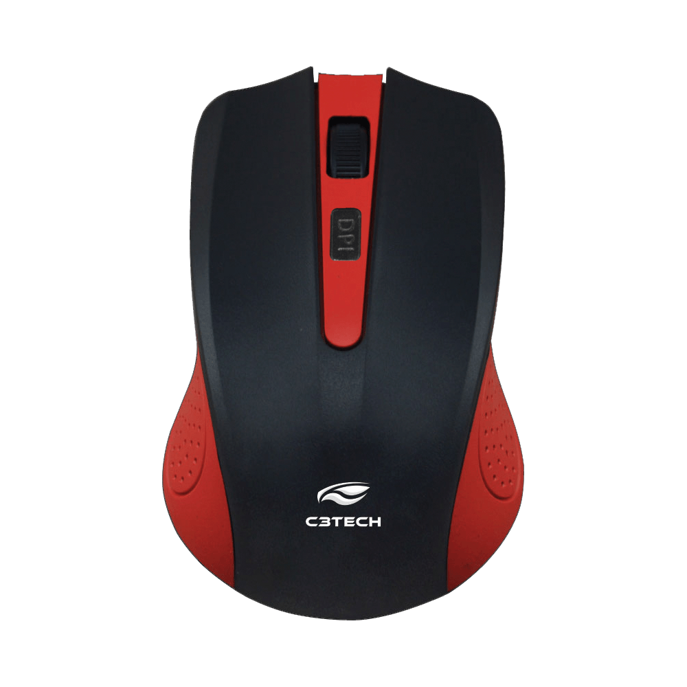 Mouse Sem Fio C3Tech M-W20 Vermelho Artigo: 581884 - Fujioka