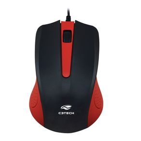 Mouse C3Tech MS-20 Vermelho DF - 581879