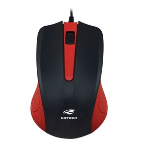 Mouse C3Tech MS-20 Vermelho DF - 581879 Mouse C3Tech MS-20 Vermelho DF - 581879
