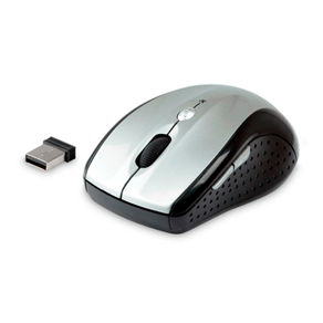 Mouse Sem Fio C3TECH M-W012SI V2 Prata DF - 581885