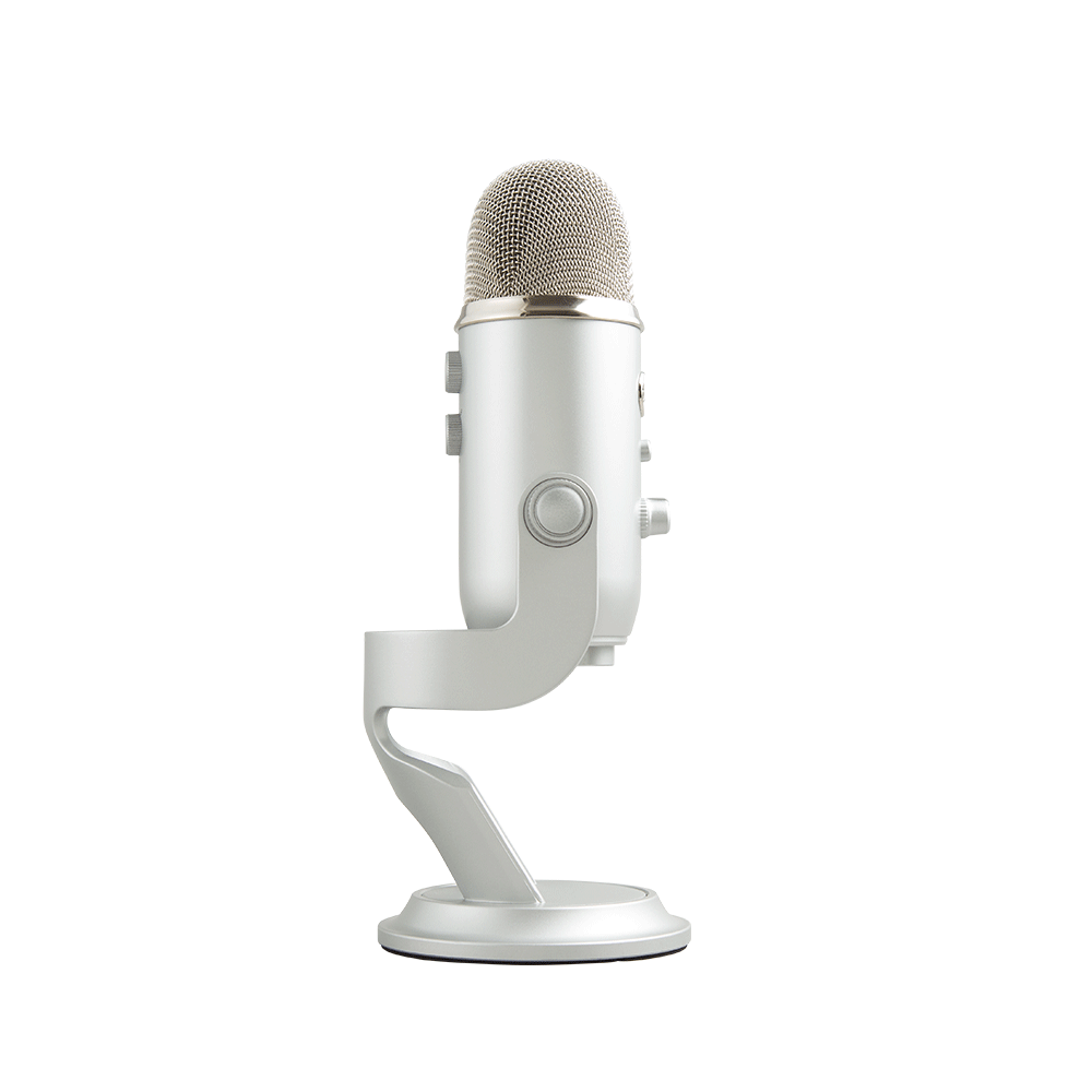 Microfone Blue Yeti, Condensador USB Prata - Fujioka