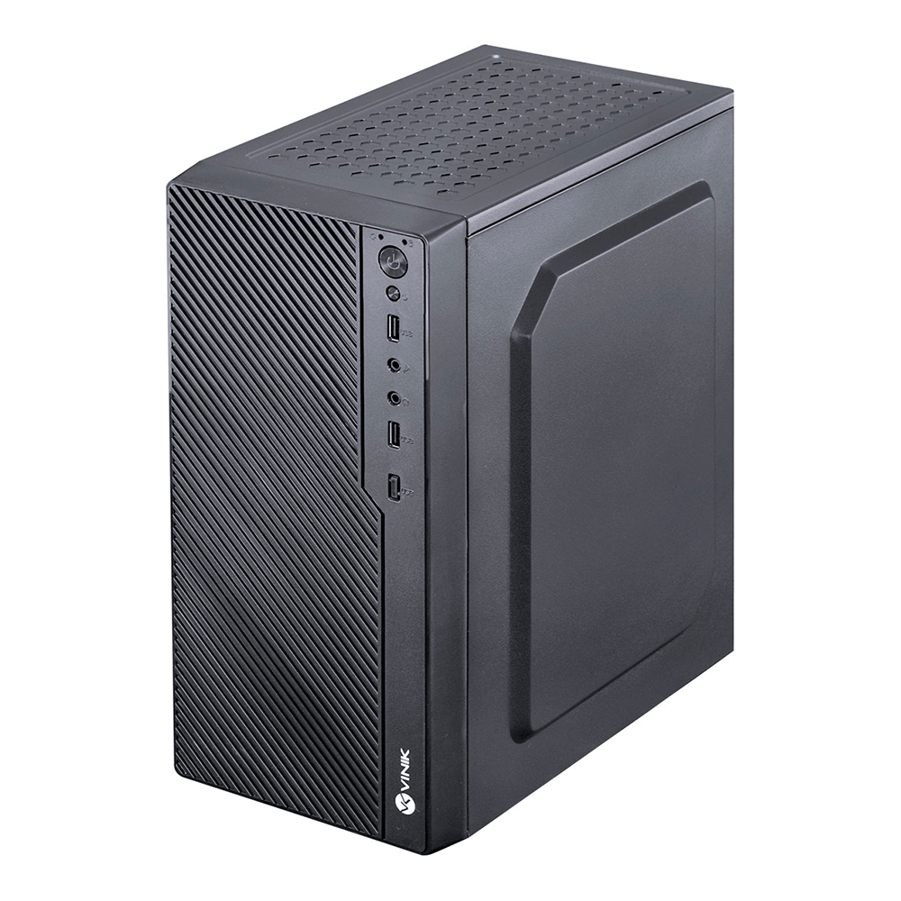 Gabinete Vinik Corporativo ONE M1 USB 2.0 Sem Fonte | Preto