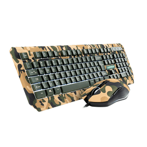 Combo Warrior Kyler Teclado E Mouse Gamer - TC249 Army DF - 581905 Combo Warrior Kyler Teclado E Mouse Gamer - TC249 Army DF - 581905