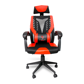 Cadeira Gamer ELG SPIDER com apoio Lombar e enconsto reclinável - CH10SP Preto / Vermelho DF - 581897