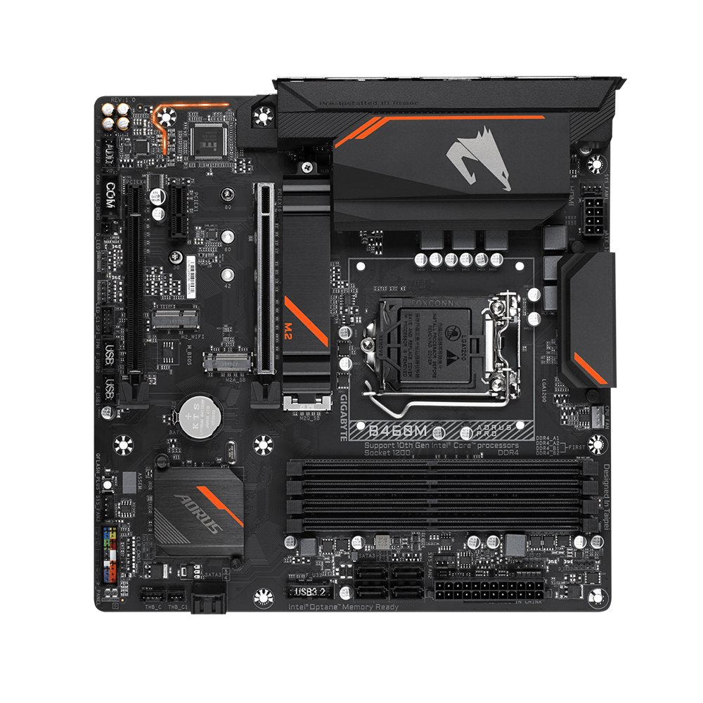 Placa Mãe Gigabyte Aorus B460M Pro LGA 1200 - Fujioka Distribuidor
