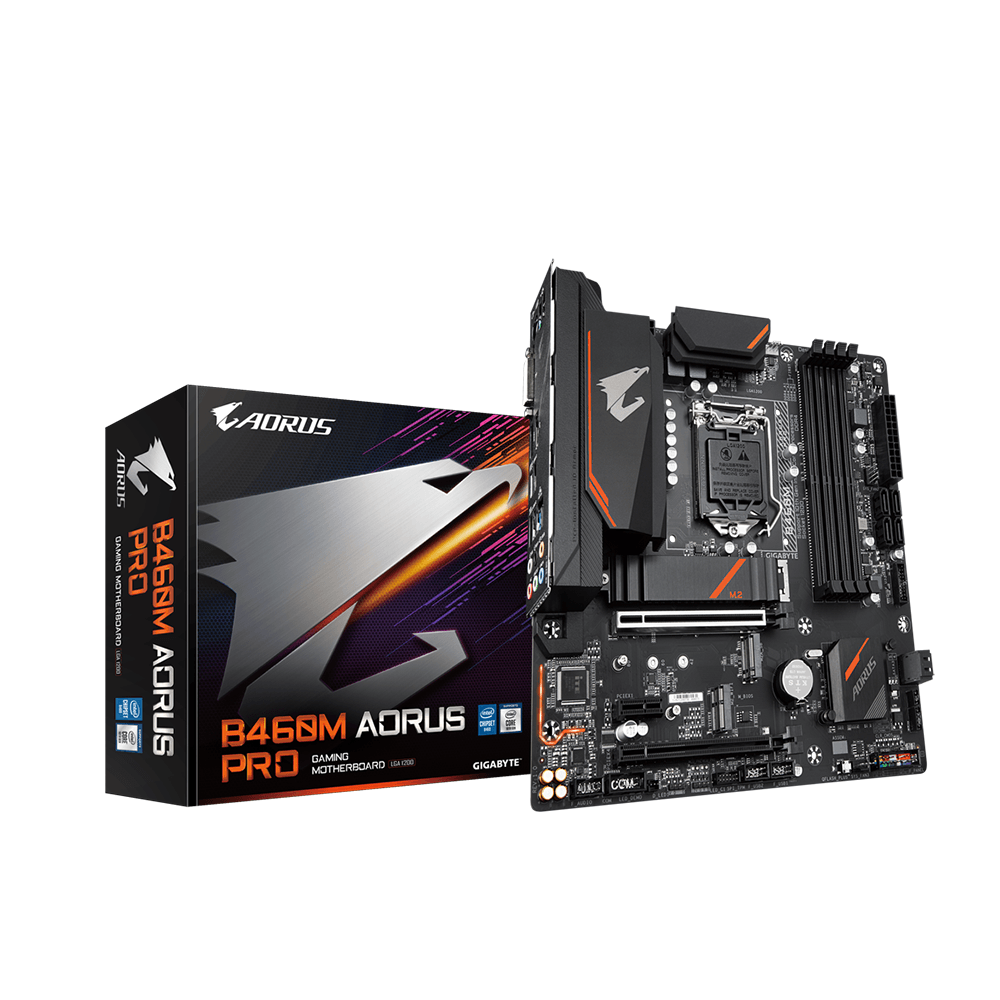 Placa Mãe Gigabyte Aorus B460M Pro LGA 1200 - Fujioka Distribuidor