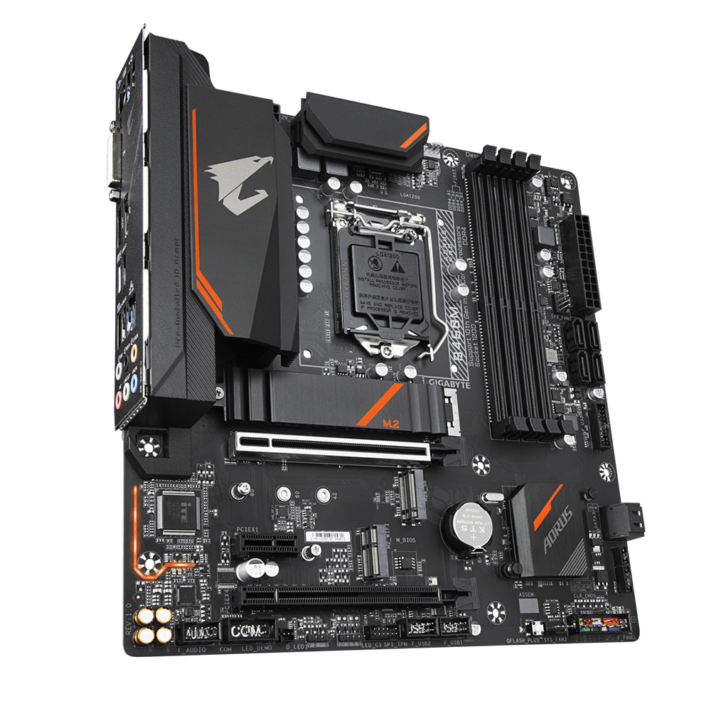 Placa Mãe Gigabyte Aorus B460M Pro LGA 1200 - Fujioka Distribuidor