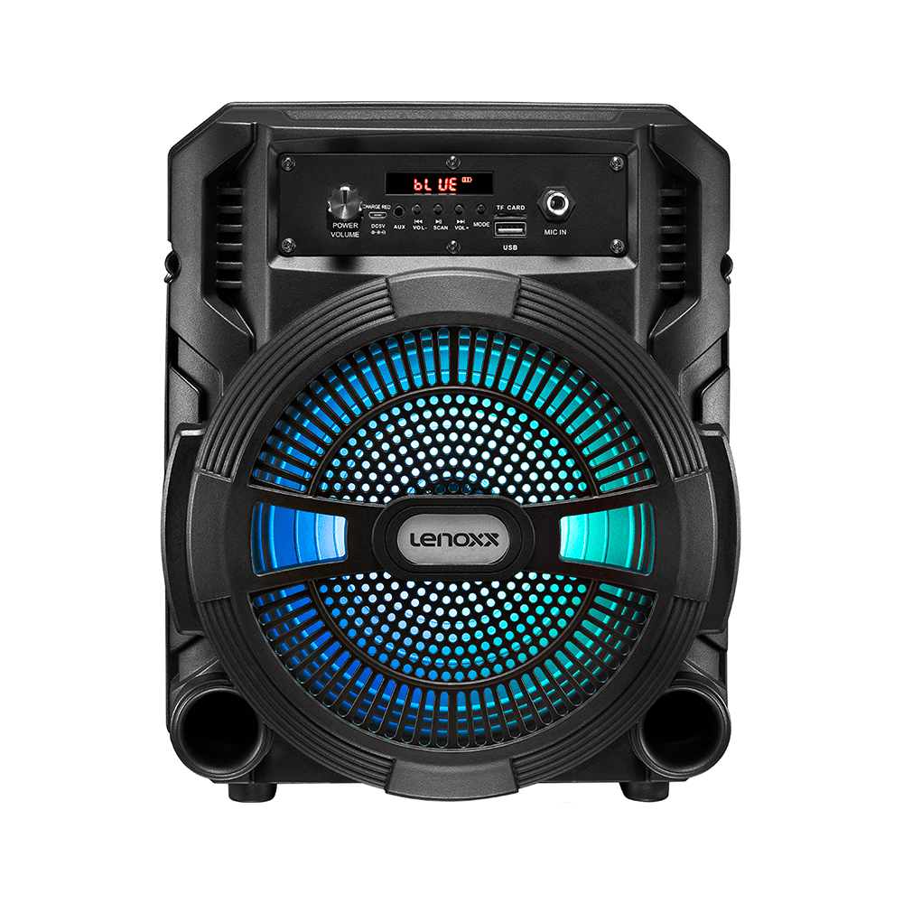 Caixa Amplificada Lenoxx CA80 Multiuso, Bluetooth, Potência 120W