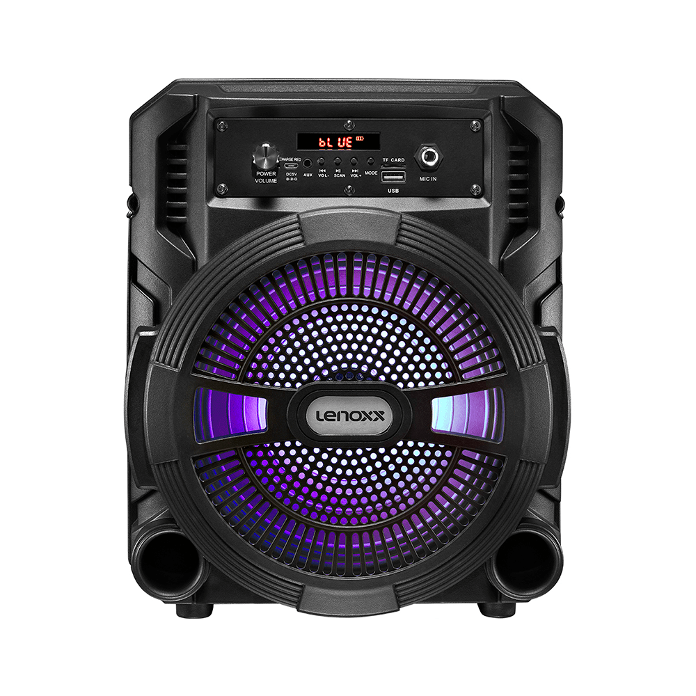 Caixa Amplificada Lenoxx CA80 Multiuso, Bluetooth, Potência 120W