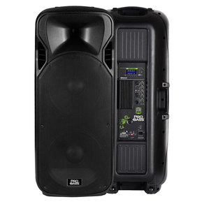 Caixa Acústica Ativa Pro Bass Powerbass 215, Potência de 1.300W Bivolt | Preto DF - 286021