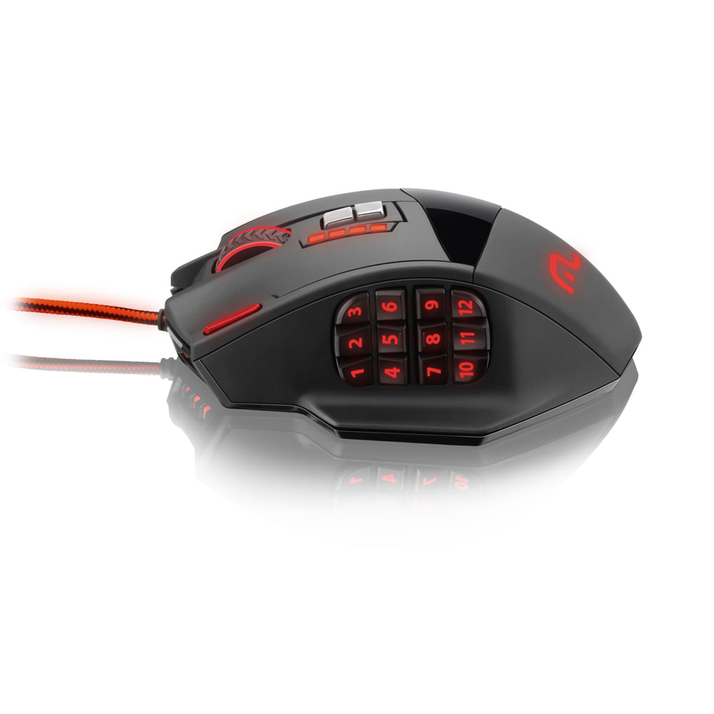 Mouse Multilaser MO206 Gamer 4000dpi - Fujioka Distribuidor