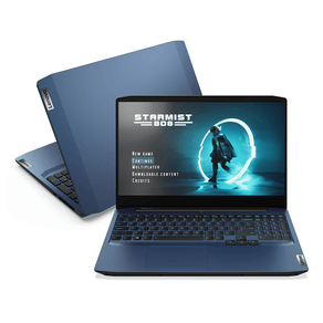 Notebook Lenovo ideapad Gaming 3i-15IMH, Intel Core i7-10750H, 8GB Ram, 256GB SSD Dedicada GTX 1650, Tela 15.6