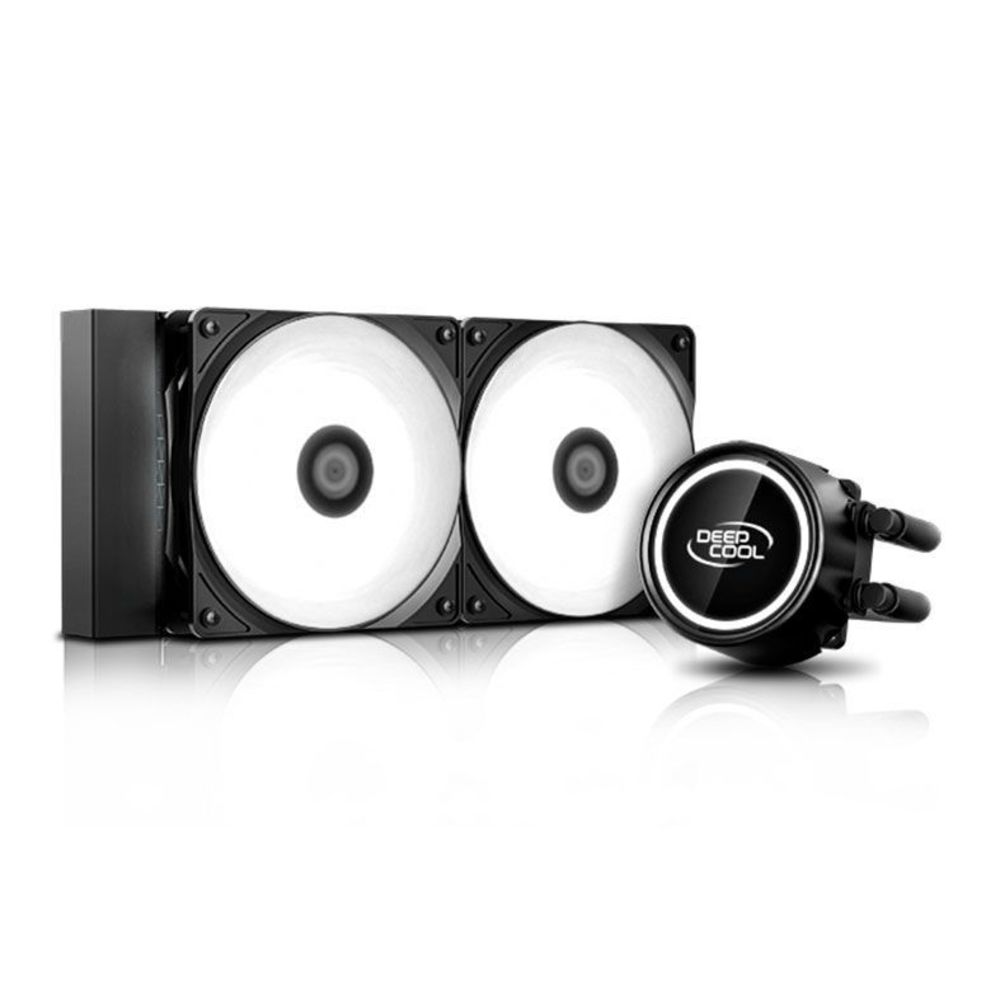 Water Cooler Deepcool Gammaxx L240T Led | Branco - Fujioka