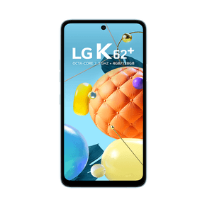 Smartphone LG K62+ LM-K525BMW, Android 10.0, Processador Octa-Core 2.3, Câmera Quadrupla 48MP+5MP+2MP+2MP, Tela de 6,59