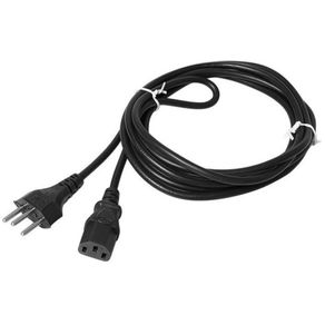 Cabo PP GV BRASIL Tripolar 3 X 0,50 1,5 Metros - CBF.150 | Preto DF - 278476 Cabo PP GV BRASIL Tripolar 3 X 0,50 1,5 Metros - CBF.150 | Preto DF - 278476