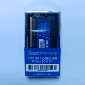 Memória Best Memory DDR4 4GB 2400 mhz para Notebook - BT-D4-4G-2400VN DF - 59737 Memória Best Memory DDR4 4GB 2400 mhz para Notebook - BT-D4-4G-2400VN DF - 59737