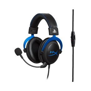Headset HyperX Gamer Cloud Blue para PlayStation®4 Preto / Azul DF - 581916