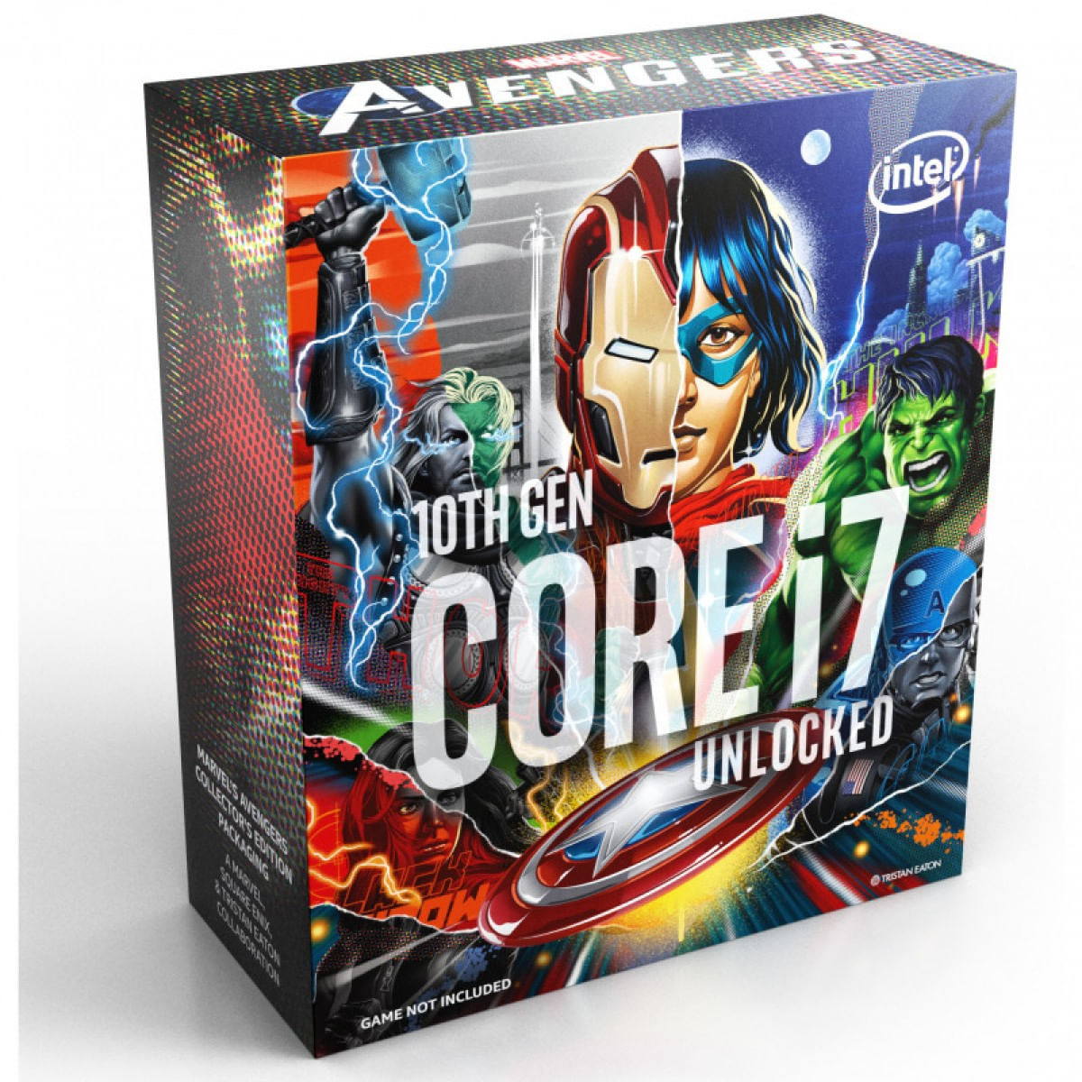 Processador Intel Core i7-10700K Avengers 3.8 GHz, Cache 16MB, Sem