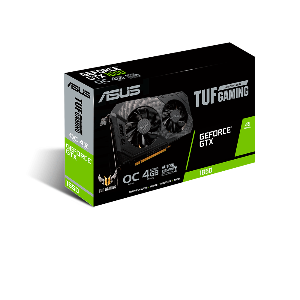 Placa de Vídeo ASUS - GeForce GTX 1650 OC Phoenix, 4GB GDDR6