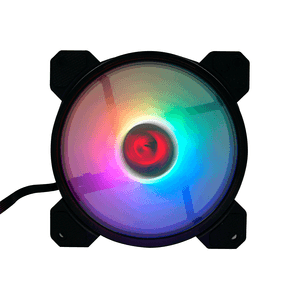 Kit Com 3 Cooler Fan Redragon Gamer RGB 120mm GC-F009 Preto DF - 59756 Kit Com 3 Cooler Fan Redragon Gamer RGB 120mm GC-F009 Preto DF - 59756