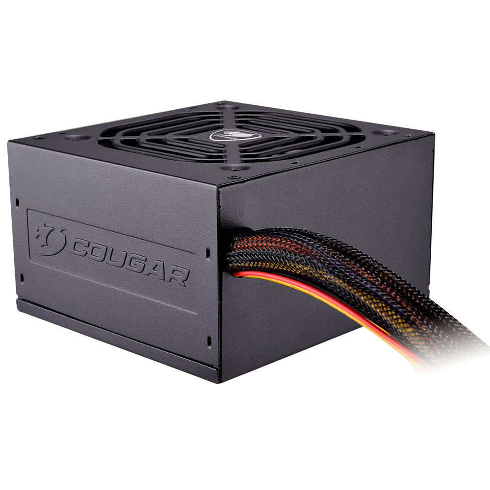 Fonte Cougar 600W 80 Plus Bronze VTE Bivolt | Preto - Fujioka