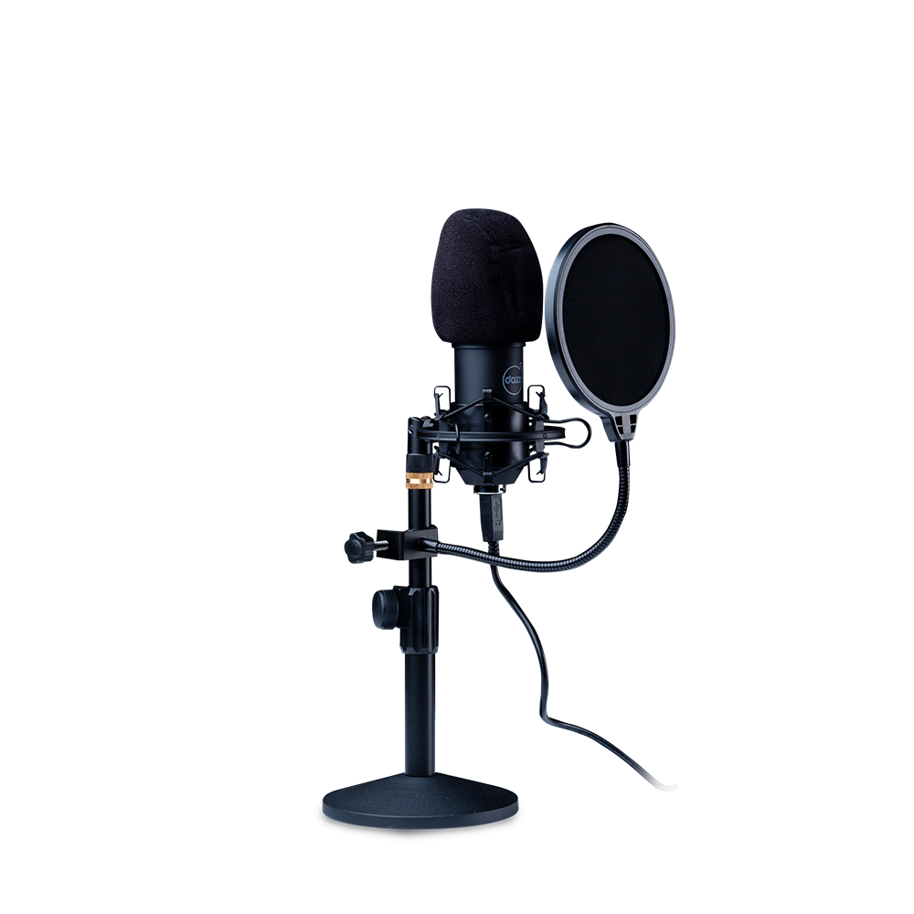 Microfone Gamer Dazz Broadcaster Pro | Preto Artigo: 278484