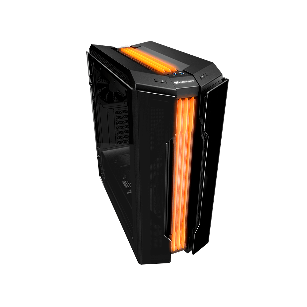 Gabinete Gamer Cougar Gemini T Pro, Iluminação ARGB, Mid Tower
