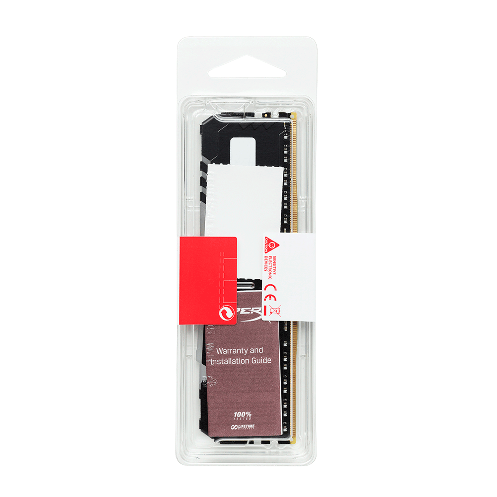 Memória Gamer Hyperx Fury RGB DDR4 8GB 3200 CL16 288-Pin DIMM