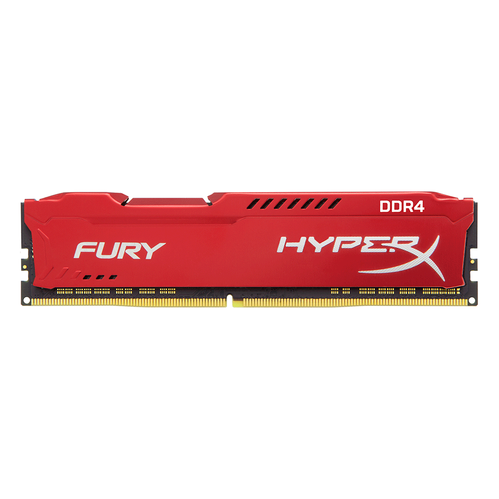 Memória Gamer Hyperx Fury Red DDR4 8GB 3200 CL18 288-Pin DIMM