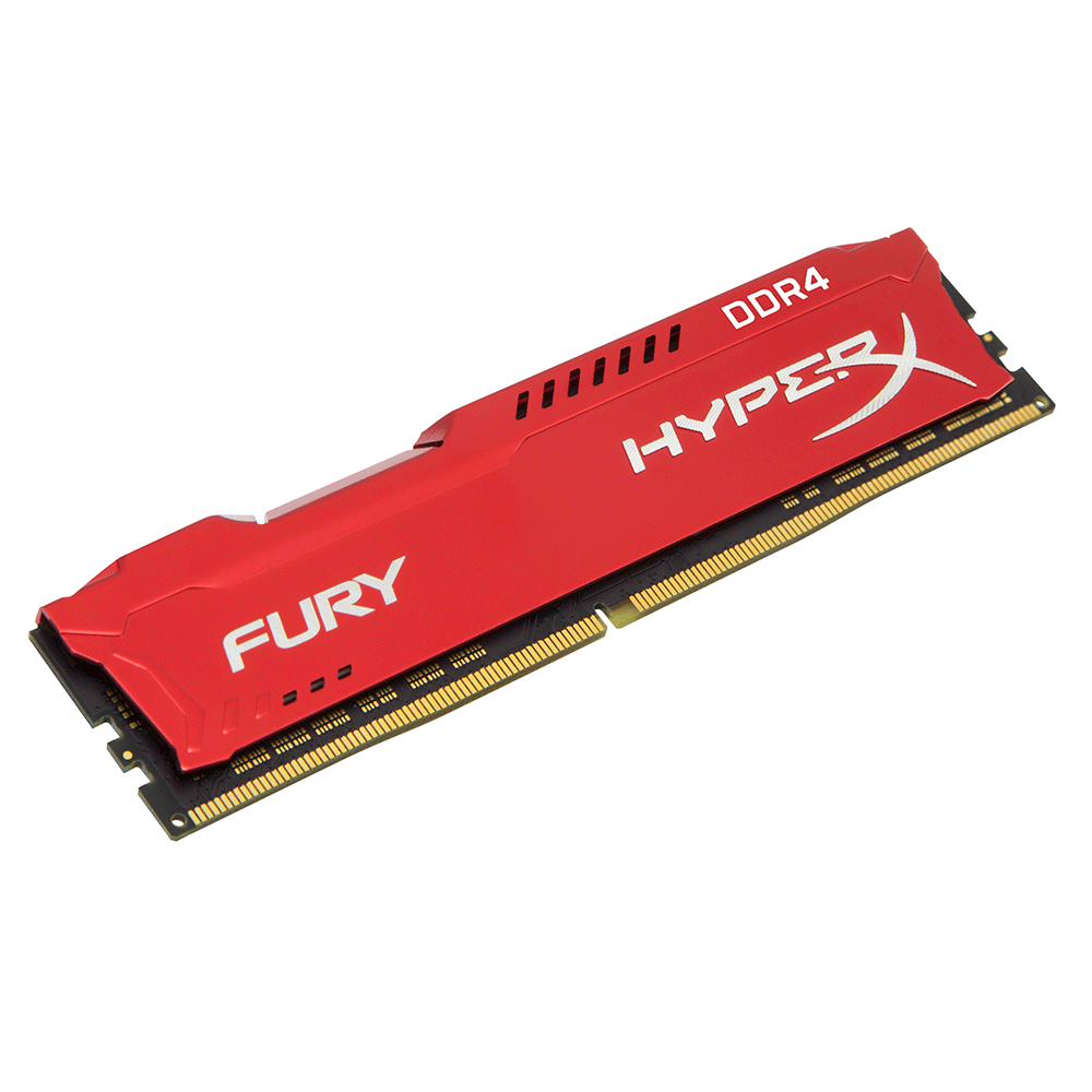 Memória Gamer Hyperx Fury Red DDR4 8GB 3200 CL18 288-Pin DIMM