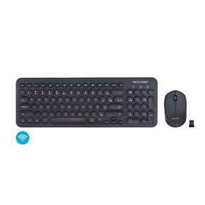 Combo Teclado + Mouse sem fio Multilaser TC231 DF - 582022