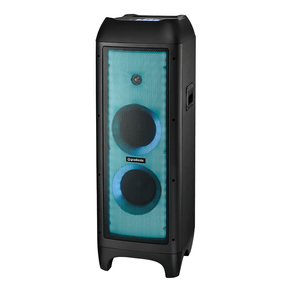 Caixa Amplificada Gradiente Extreme Colors Full LED GCL106, Conexão Bluetooth, Função DJ Bivolt | Preto DF - 286008
