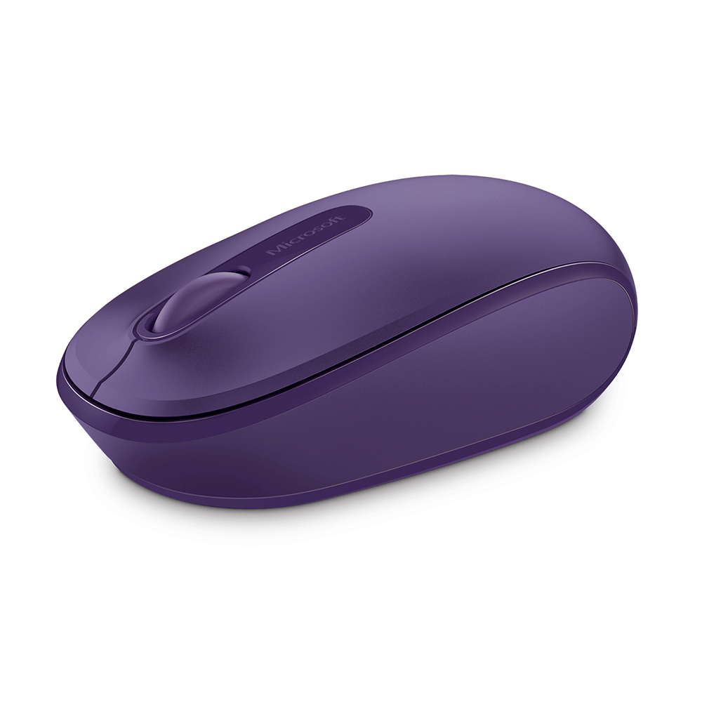 Mouse sem fio Microsoft Mobile Roxo - Fujioka Distribuidor