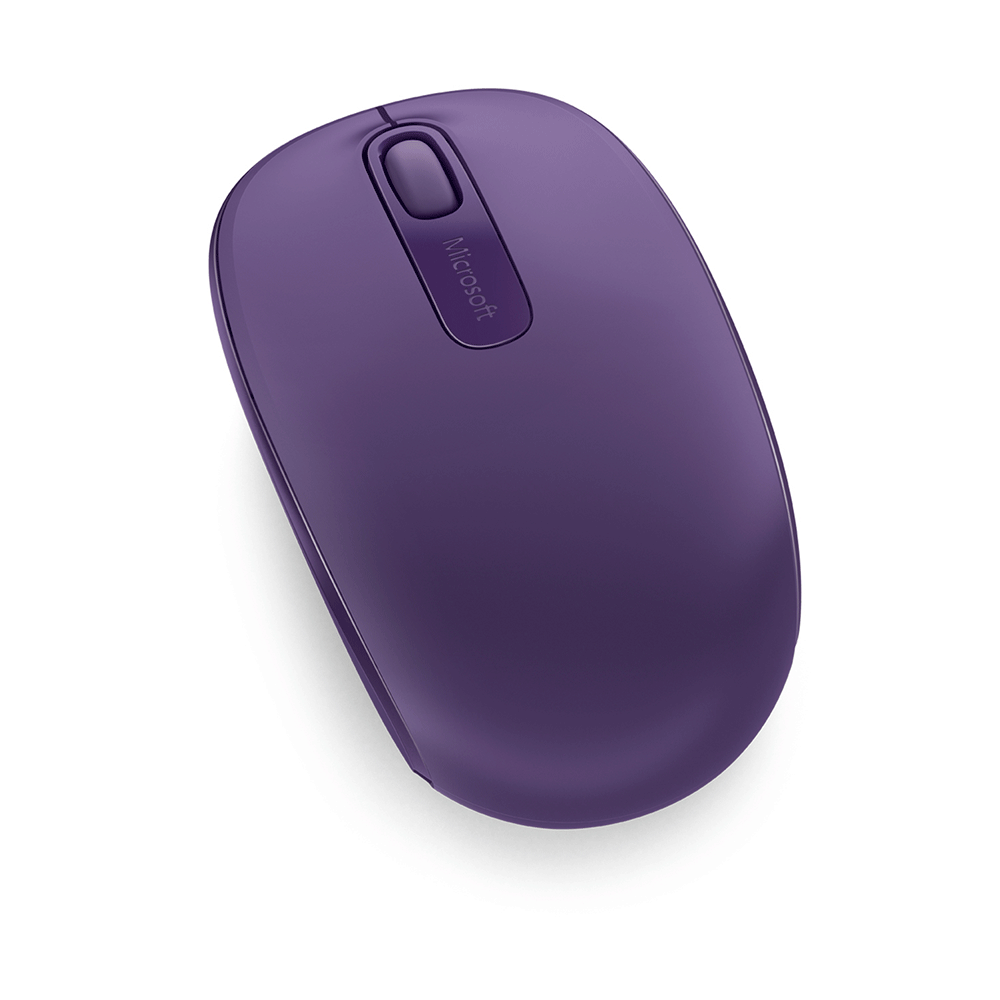 Mouse sem fio Microsoft Mobile Roxo - Fujioka Distribuidor