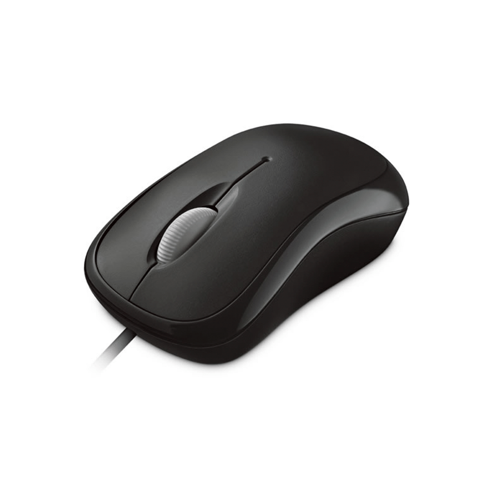 Mouse Microsoft Basic Óptico Preto - Fujioka Distribuidor