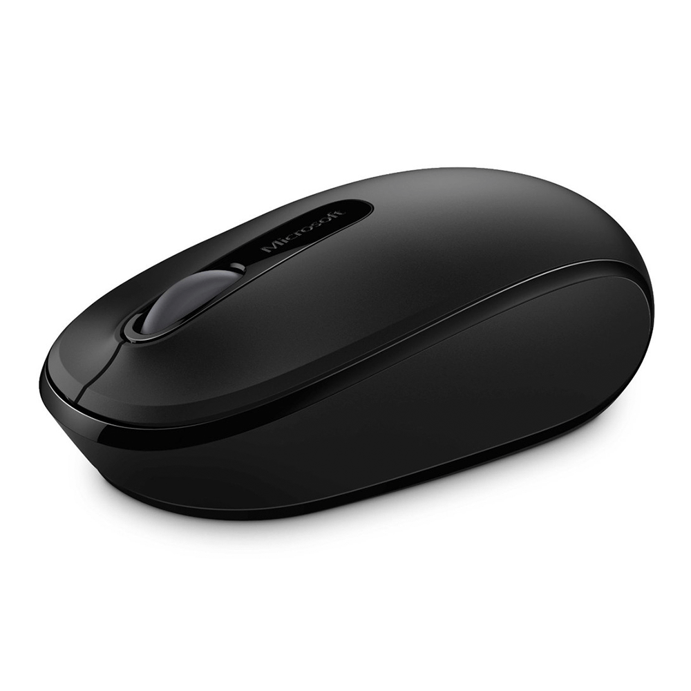 Mouse sem fio Microsoft Mobile Preto - Fujioka Distribuidor