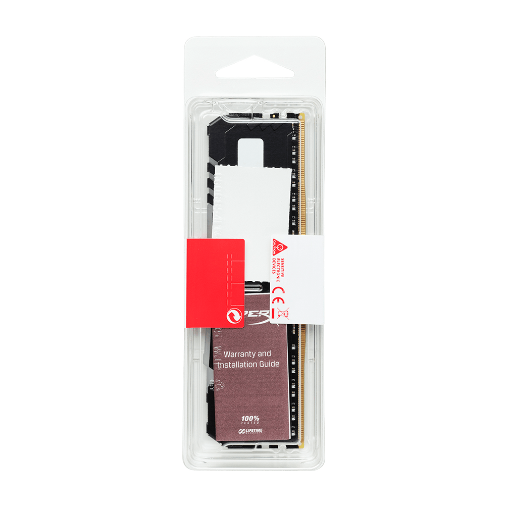 Memória Gamer Hyperx FURY RGB de 16GB DIMM DDR4 2666Mhz 1,2V para