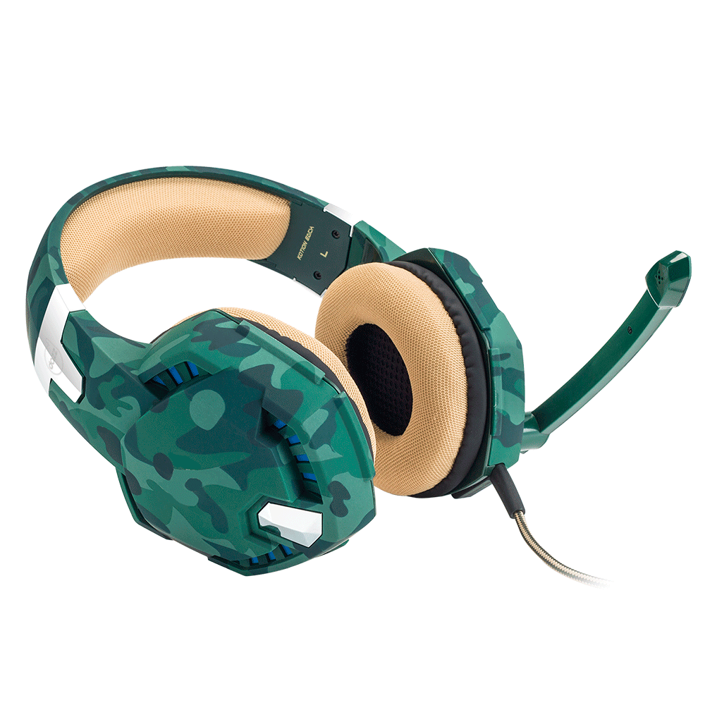 Headset Dazz Special Forces Colors Series Jungle 3.5Mm P3