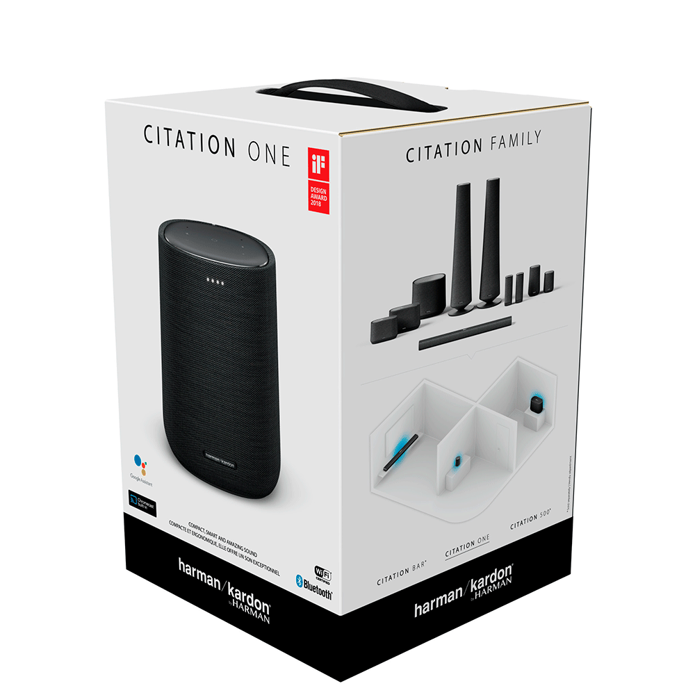 Caixa de Som Portátil Harman Kardon Ativada por voz Citation One