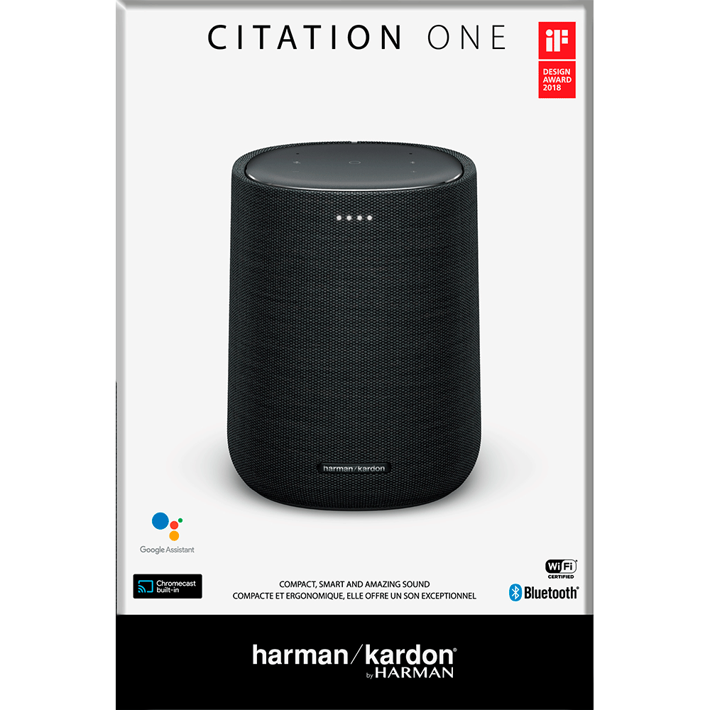 Caixa de Som Portátil Harman Kardon Ativada por voz Citation One