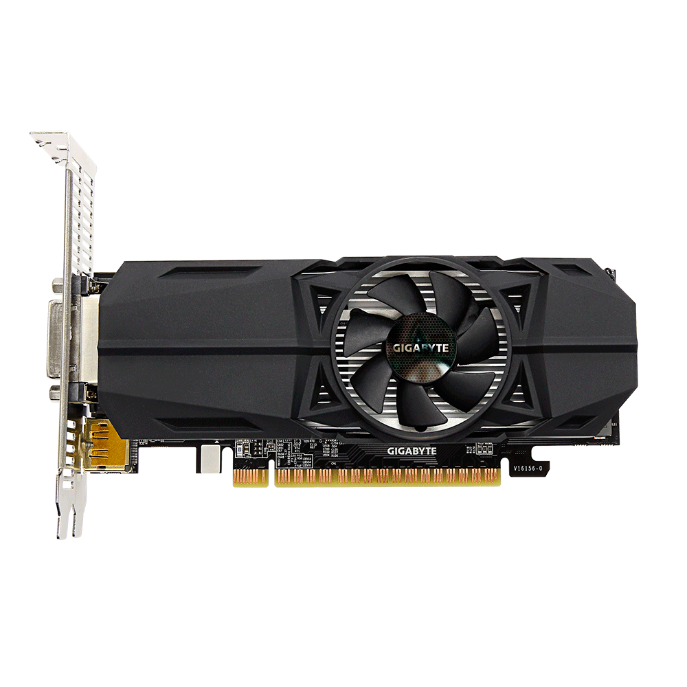 Placa de Vídeo Gigabyte NVIDIA GeForce GTX 1050 Ti OC 4GB, GDDR5