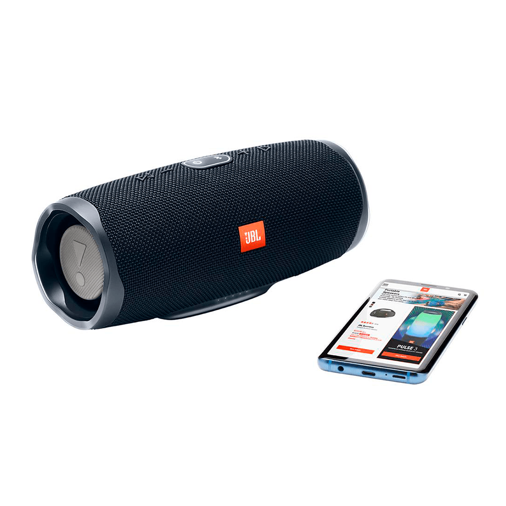 Caixa de Som Bluetooth JBL Charge 4 | Preto - Fujioka Distribuidor